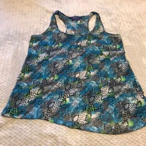 Ladies muscle tank shirt